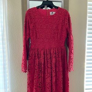 Lace Midi Dress